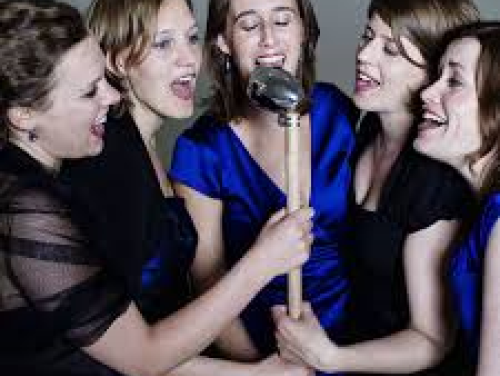 In de Artiestenfoyer: Marjolein Verburg