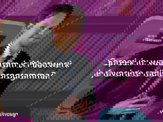 Maatwerk Prijsvraag: win een DAB+ radio