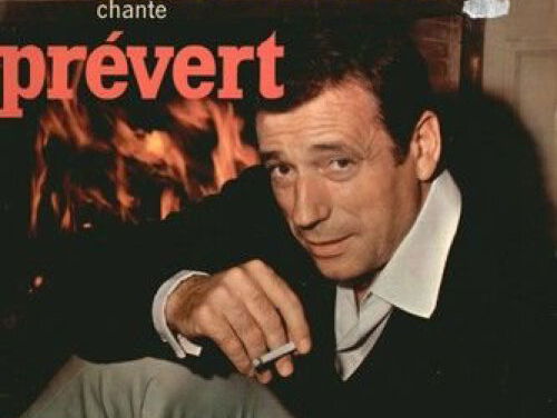 19:15 Liedje. Yves Montand zingt Les feuilles mortes van Kosma/Prévert
