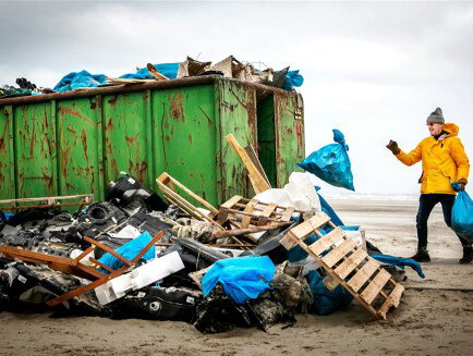 Schiermonnikoog houdt grote schoonmaak