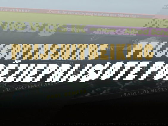 Prijsuitreiking De Grote Poëzieprijs 2021!