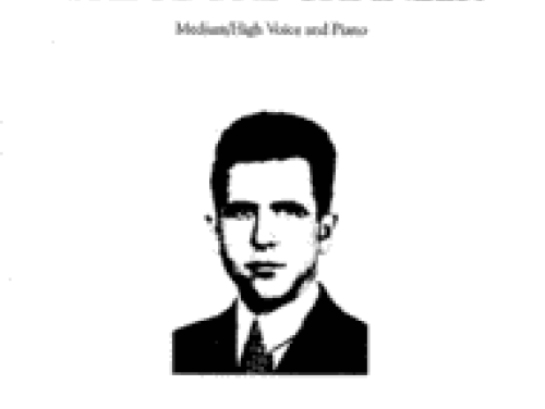 19:45 Liedcyclus: Epitaphs van Theodore Chanler, nr. 1 'Alice Rodd'