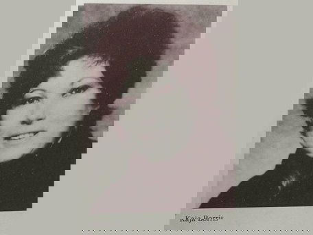 Kaja Borris (alt) in Vorst Igor van Borodin; Groot Omroepkoor, Omroeporkest o.l.v. Henry Lewis (Vredenbur ...