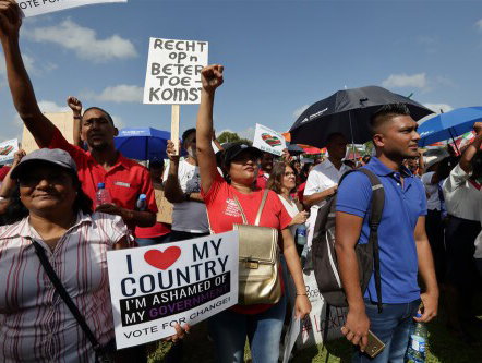 Suriname herdenkt de staatsgreep van 1980