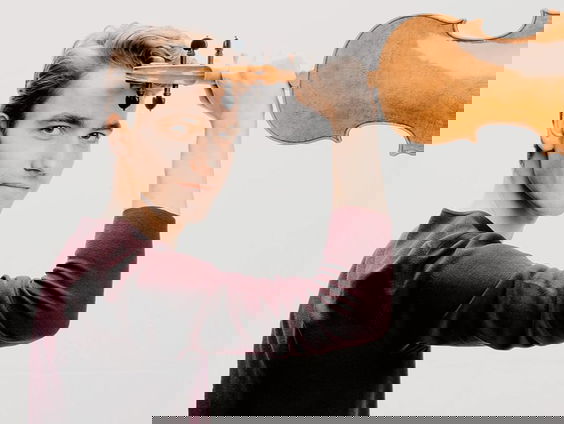 Violist Pieter van Loenen was afgelopen maand op de Verbier Festival Academy