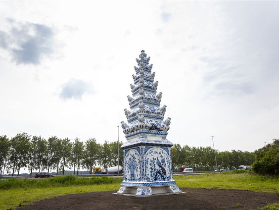 Kunst van Land Art Delft en Royal Delft