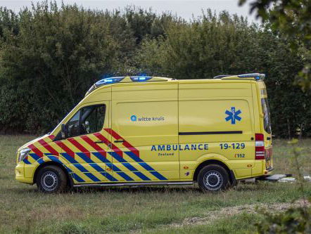Ambulancepersoneel voert actie