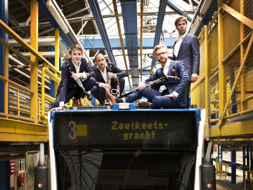8:15 Nieuw Amsterdams Klarinetkwartet