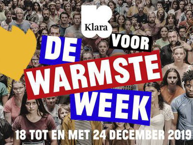 Vlaanderen haalt geld op tijdens De Warmste Week