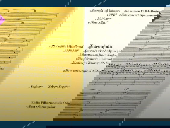 Bekijk het programmaboekje van Tsjaikovski's opera Tsjarodejka