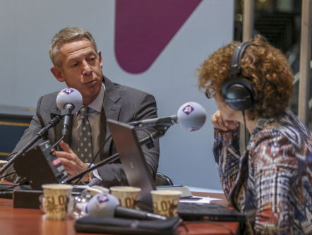 Ontbijtgast Onno Hoes