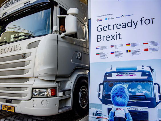 Groot-Brittannië afgesloten van de rest van de wereld