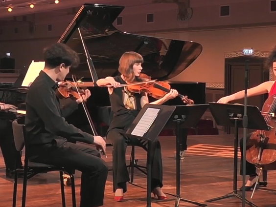 Pianokwartet Corneille speelt Brahms' Tweede pianokwartet