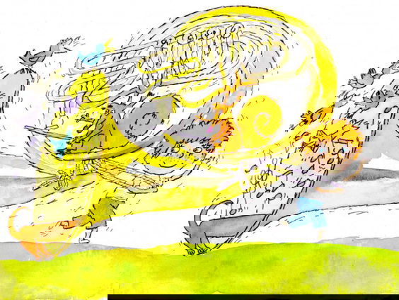 De avonturen van een rossig jongetje