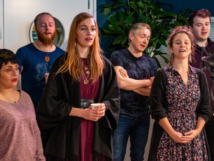 Anúna live in de studio (deel 1)