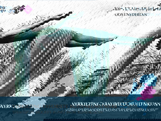 Vandaag is de aftrap van de buitenkunstverkiezing