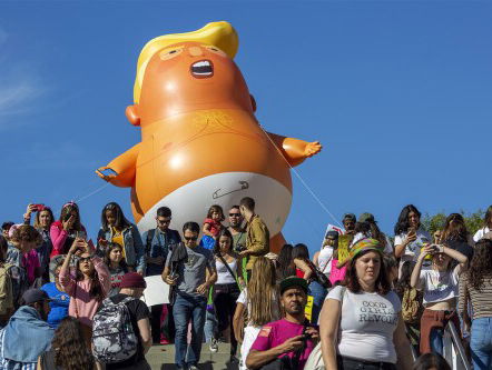 President Trump bezoekt Londen