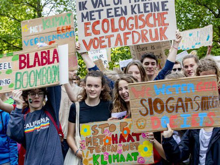 Het effect van klimaatspijbelen