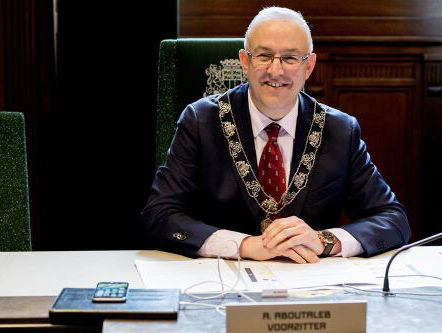 Burgemeester Aboutaleb opent de stemweek