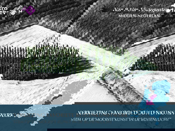 De winnaar van de buitenkunstverkiezing Regio Midden is bekend
