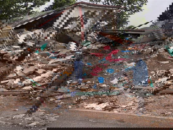 Haïti schreeuwt om hulp na de verwoestende aardbeving