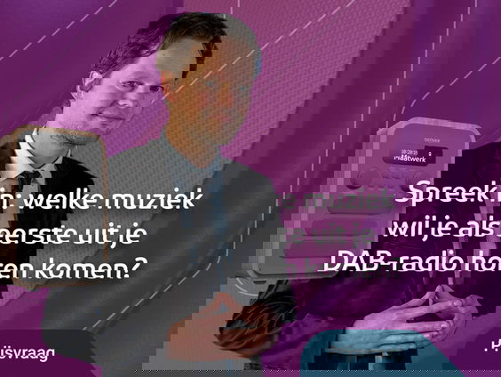 Maatwerk Prijsvraag: win een DAB+ radio