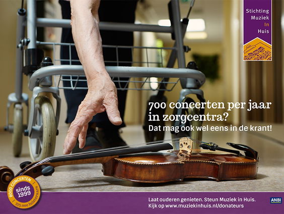 Nico de Gier over Stichting Muziek in Huis