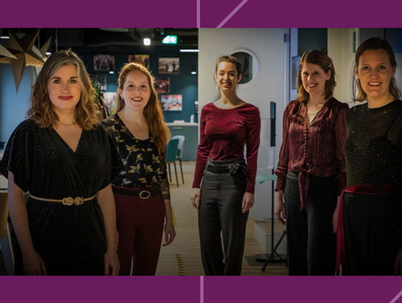 Live bij De Klassieken: Ubi Caritas door Wishful Singing