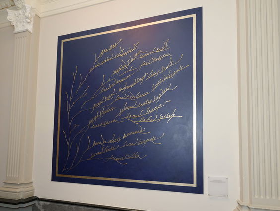 Het gedenkteken voor Joodse musici in het Concertgebouw wordt bekendgemaakt