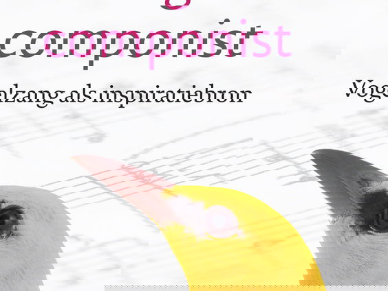 Het boek De vogel en de componist verschijnt vandaag