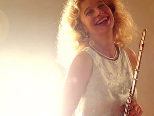 In de Artiestenfoyer: Eleonore Pameijer