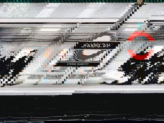 Live bij Wouter: Barbican Quartet