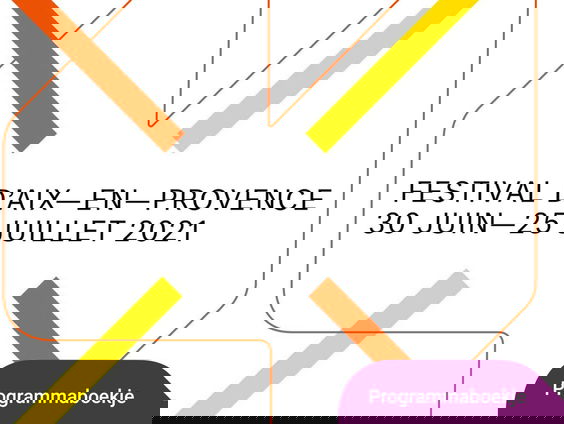 Programmaboekje 'Combattimento, la theorie du cygne noir'