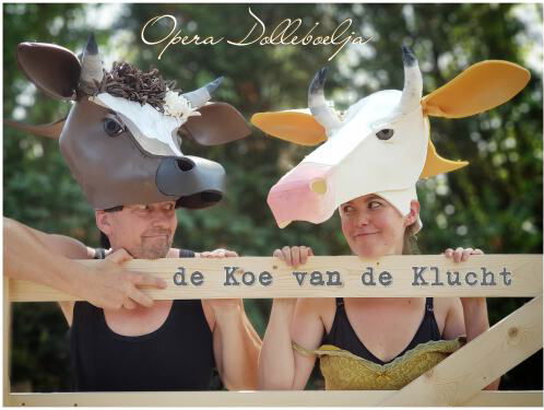 8:15 Grachtenfestival met "De Koe van de Klucht" van Opera Dolleboelja