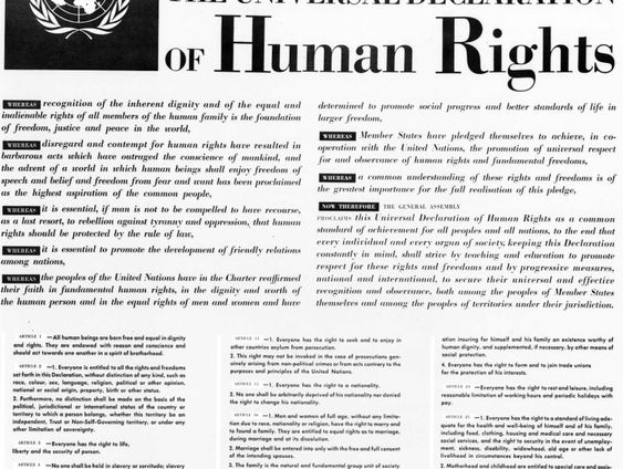 Universele Verklaring van de Rechten van de Mens door Max Richter