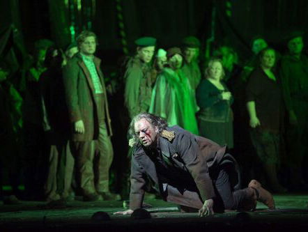 Oedipous vertrekt uit Thebe