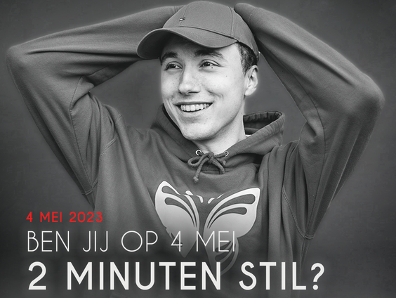 Game-influencer Paraduze (22) over 4 en 5 mei campagne #LevenMetOorlog