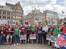 Reporter Eva was bij het Leenstelsel protest op de Dam