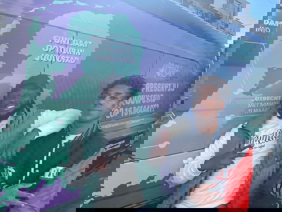 Collins vertelt hoe belangrijk een plek als Studio S is voor artiesten zoals Donny in Schilderswijk!