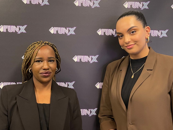 Gerardine en Iman van Schuldzero kwamen langs in de studio om te vertellen wat zij doen voor jongeren in ...