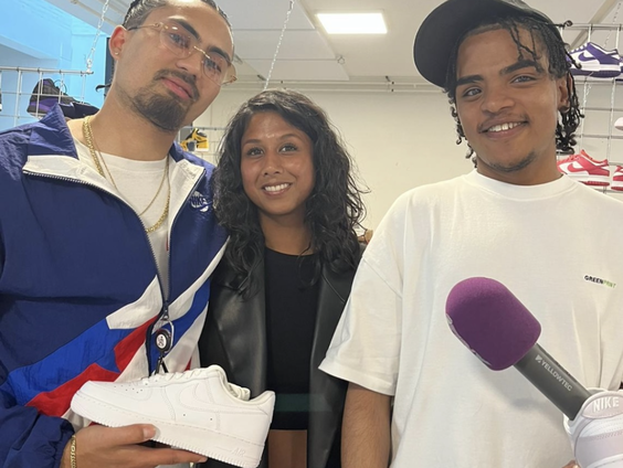 "begon met airmax, ik wilde er toch altijd fris bij lopen" | Report Gabriella