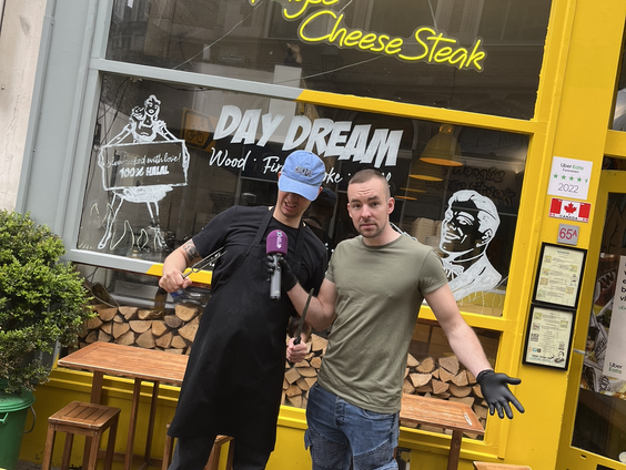 "dit is een gekke sandwich" | Report Gabriella