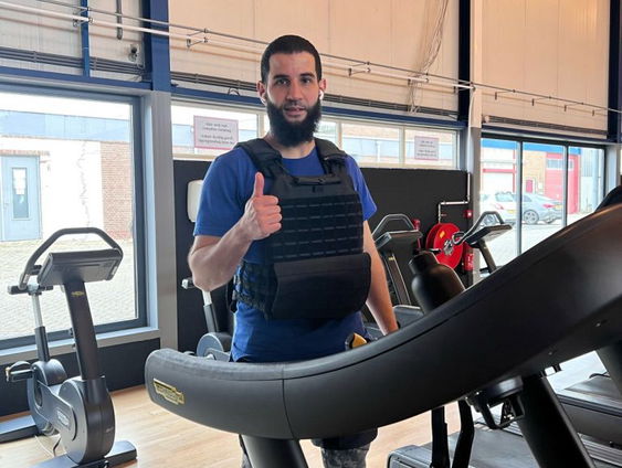 Moustafa doet mee aan de Ramadan Run Challenge “voor mensen met een uitdaging”