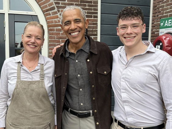 Micka over zijn ontmoeting met Barack Obama: Hij nam een salade geitenkaas!