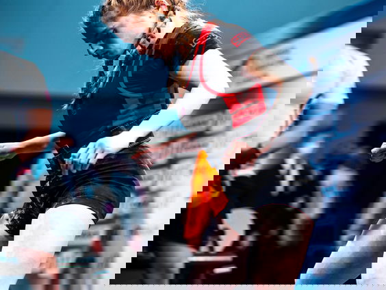 Esmee (18) brak het wereldrecord deadliften!