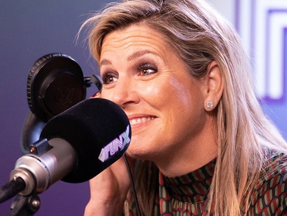 Financieel advies van Koningin Maxima op de radio: Let's talk about money!