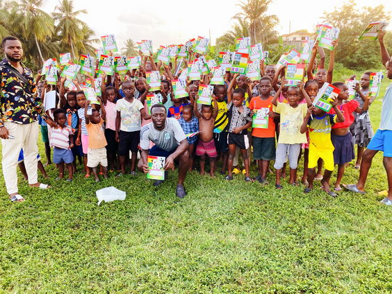 Voetballer Robin Polley (23) heeft een eigen foundation in Ghana