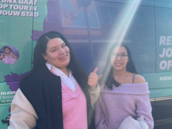 Noraly (14 ) vertelt haar wens voor de stad Rotterdam!