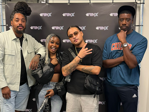 YMP, Emelia, Shep500 en Sebio brengen vuur naar de studio!