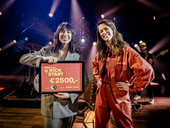 MEAU wint de 3FM Kickstart Award op Noorderslag!